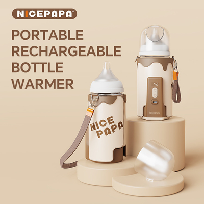 NICEPAPA hot seller PU Electric Thermos fles Set Outdoor Nacht Isolatie Geschikt voor 90% baby fles kopjes