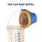Driehoeksppsu Flip Cap Baby Bottle Medium Stroom BPA Vrije het Voeden Flessen