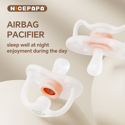 Babycomfort Day And Nigh 2 In 1 Airbag Fopspeen Duimim imitatie Anti-verstopping Veiligheid Fopspeen 3-6 monden
